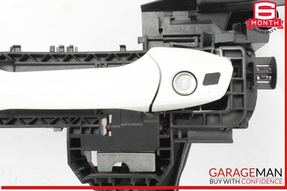 08-15 Mercedes X204 GLK350 Front Left Driver Side Exterior Door Handle White OEM