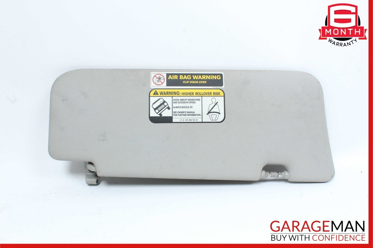 06-12 Mercedes X164 GL550 GL450 Sun Visor Sunvisor Front Left Driver Side OEM
