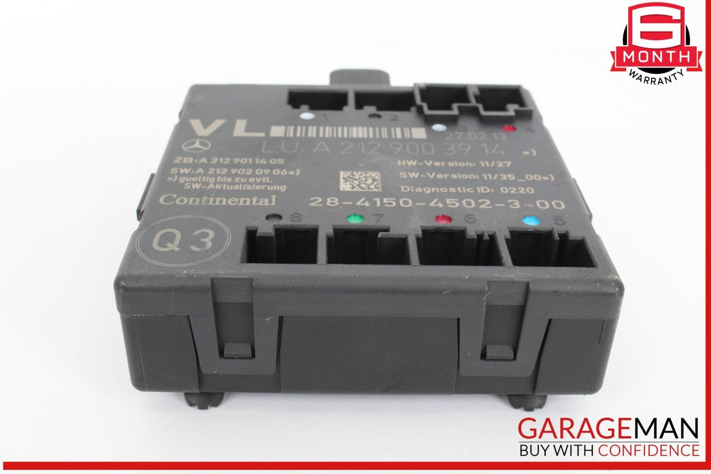 08-18 Mercedes R172 SLK250 C300 CLS550 Front Left Side Door Control Module OEM