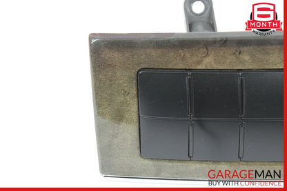 05-07 Mercedes W203 C230 Hazard Light Door Lock Switch Control Module Walnut