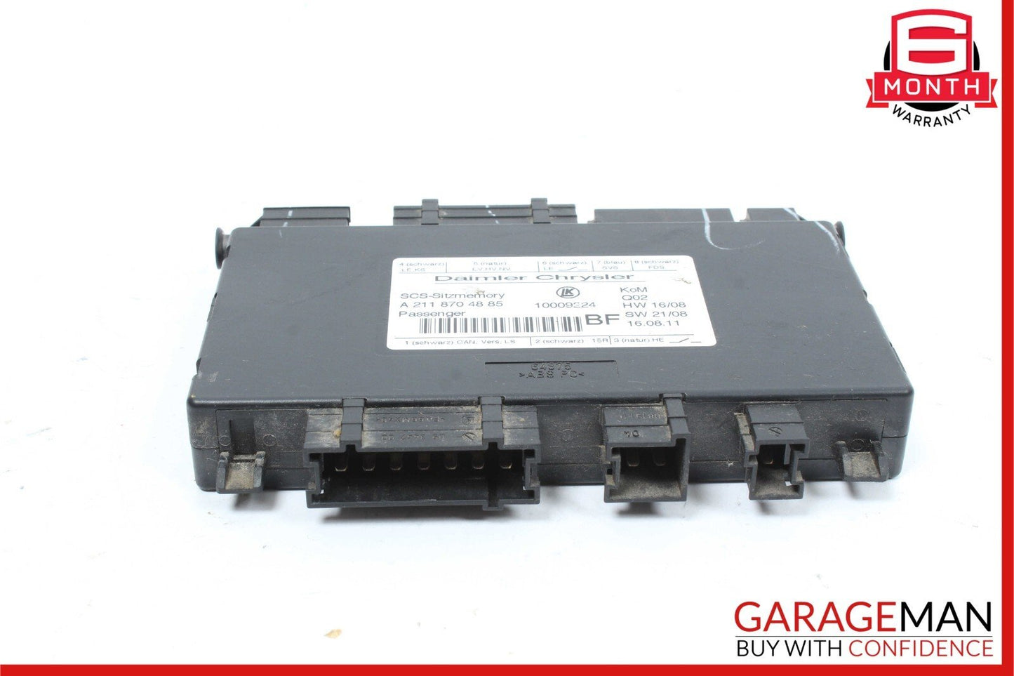 03-12 Mercedes X164 GL450 SLK280 E350 Front Right Side Seat Control Module OEM