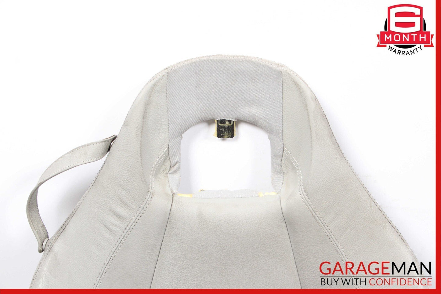 05-11 Mercedes R171 SLK350 Front Right Side Top Upper Seat Cushion Gray OEM
