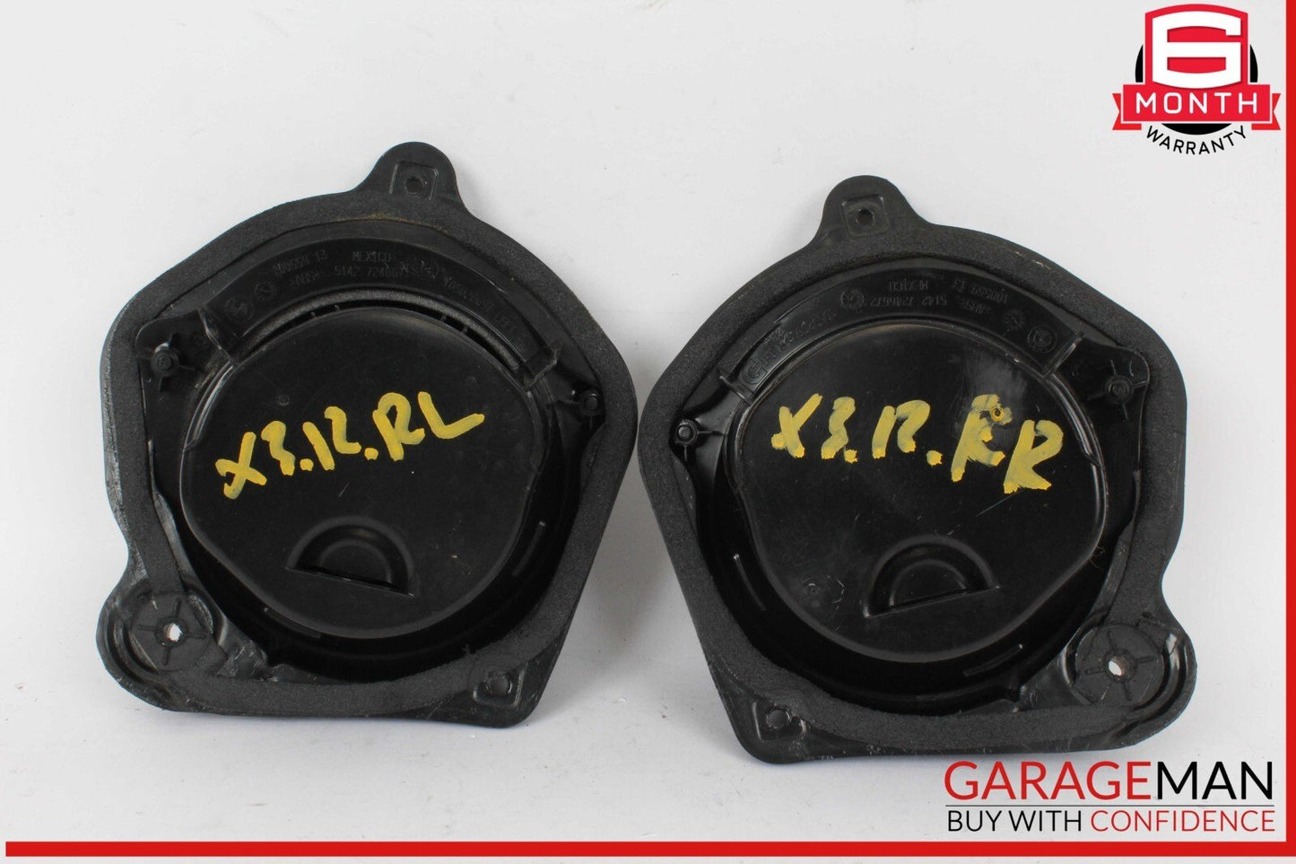 11-17 BMW X3 Rear Left & Rear Right Side Audio Door Speaker Speakers 7246671