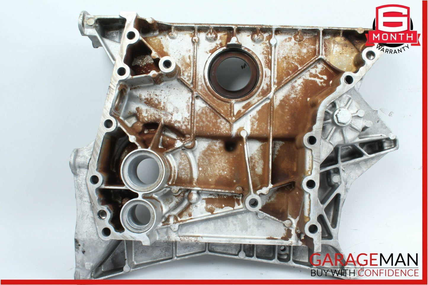 03-05 Mercedes W203 C230 1.8L Engine Timing Chain Cover w/ Drive Belt Tensioner