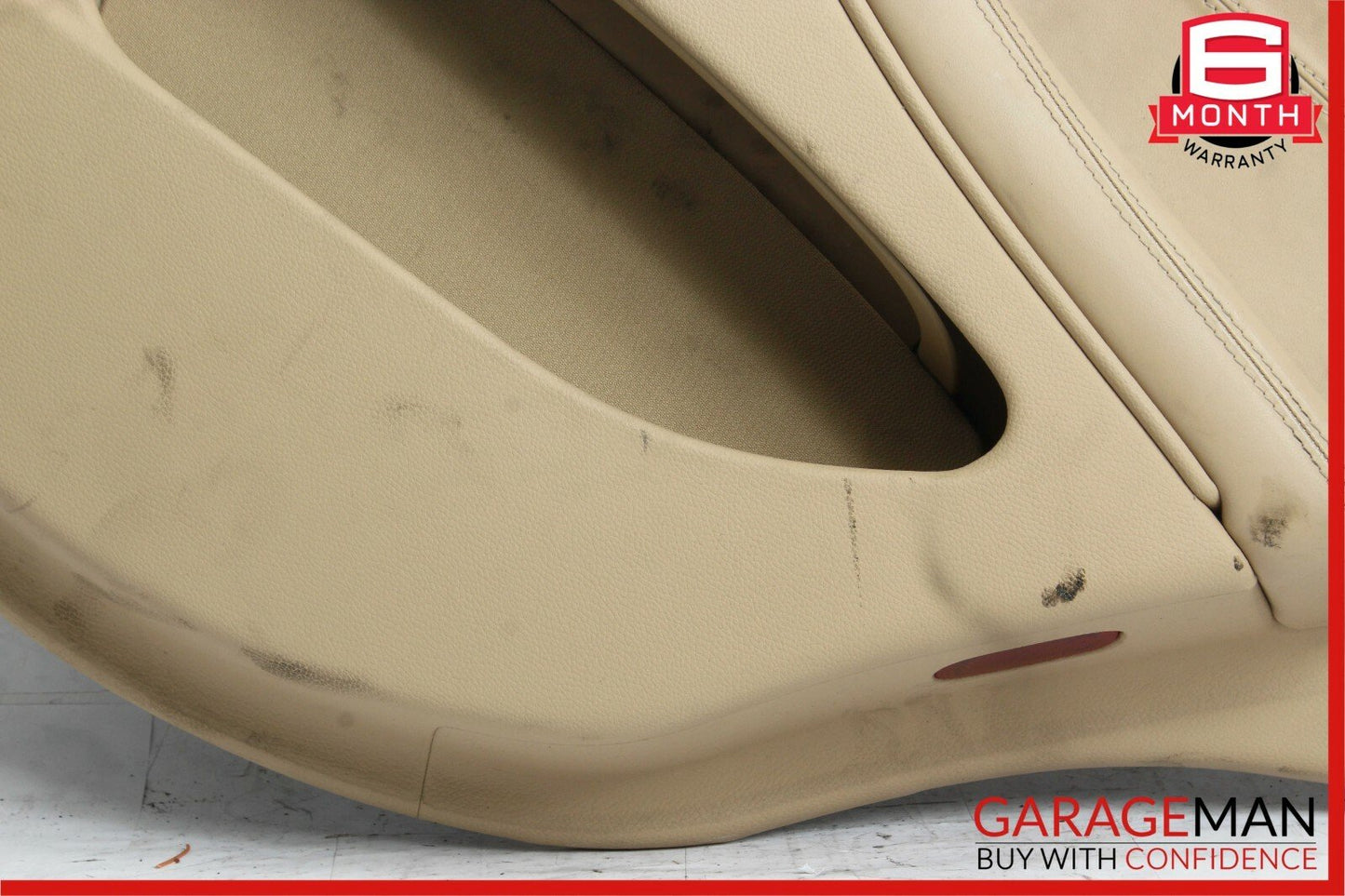 06-11 Mercedes W219 CLS55 Rear Right Side Interior Door Trim Panel Brown