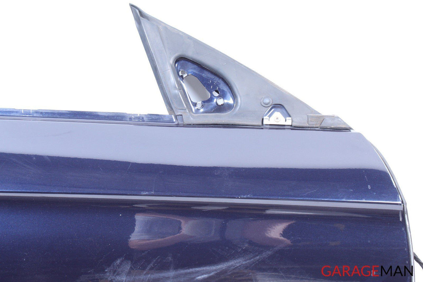 06-11 MERCEDES W219 CLS500 FRONT RIGHT PASSENGER SIDE DOOR SHELL BLUE OEM