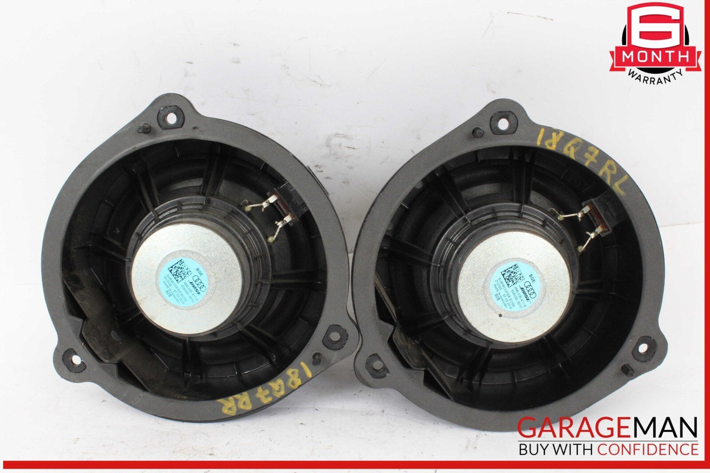 2017-2019 Audi Q7 Rear Left and Right Side Door Speaker 4M0035411B