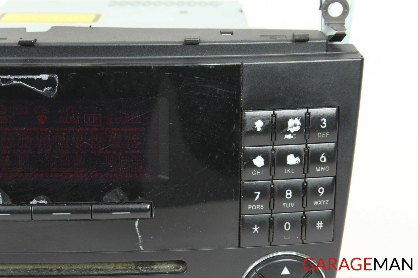01-07 Mercedes W203 C230 C320 AM FM Radio Stereo CD Player MF2531 2038273942 OEM