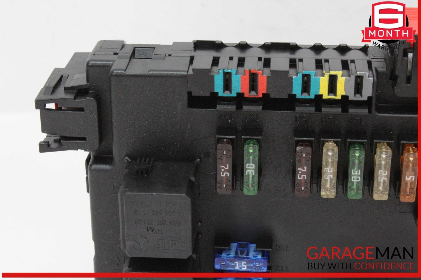 07-09 Mercedes W221 S550 CL550 Rear Trunk Fuse Box 2215405950 OEM