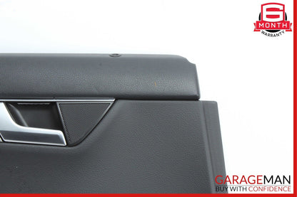 08-14 Mercedes W204 C250 C300 C350 Rear Left Side Interior Door Trim Panel Black