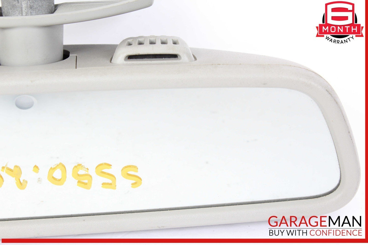 10-13 Mercedes W221 S550 CL550 Front Upper Interior Rear View Mirror Gray OEM