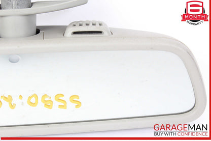 10-13 Mercedes W221 S550 CL550 Front Upper Interior Rear View Mirror Gray OEM