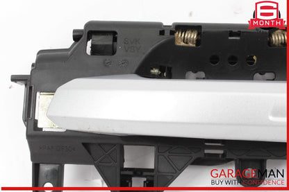 17-24 Audi A4 Rear Left Driver Side Exterior Door Handle Gray OEM