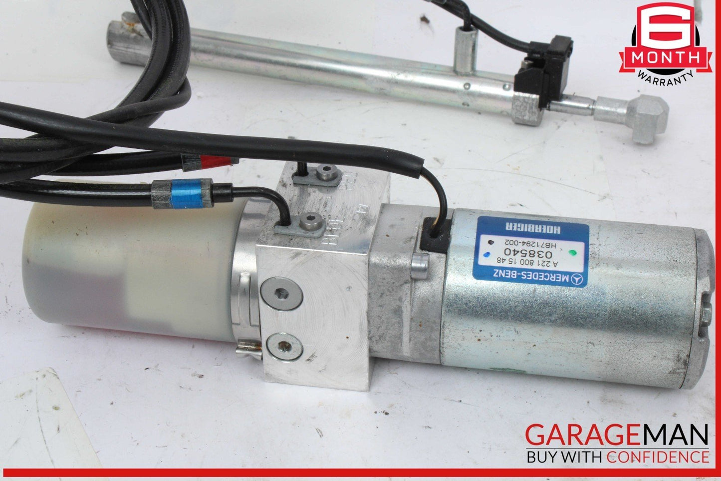 07-13 Mercedes W221 S550 S600 Trunk Lid Locking Hydraulic Pull Down Pump OEM