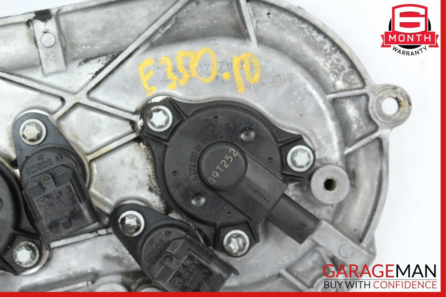 Mercedes E550 R350 CLK350 C300 Front Left Engine Timing Chain Valve Cover Plate