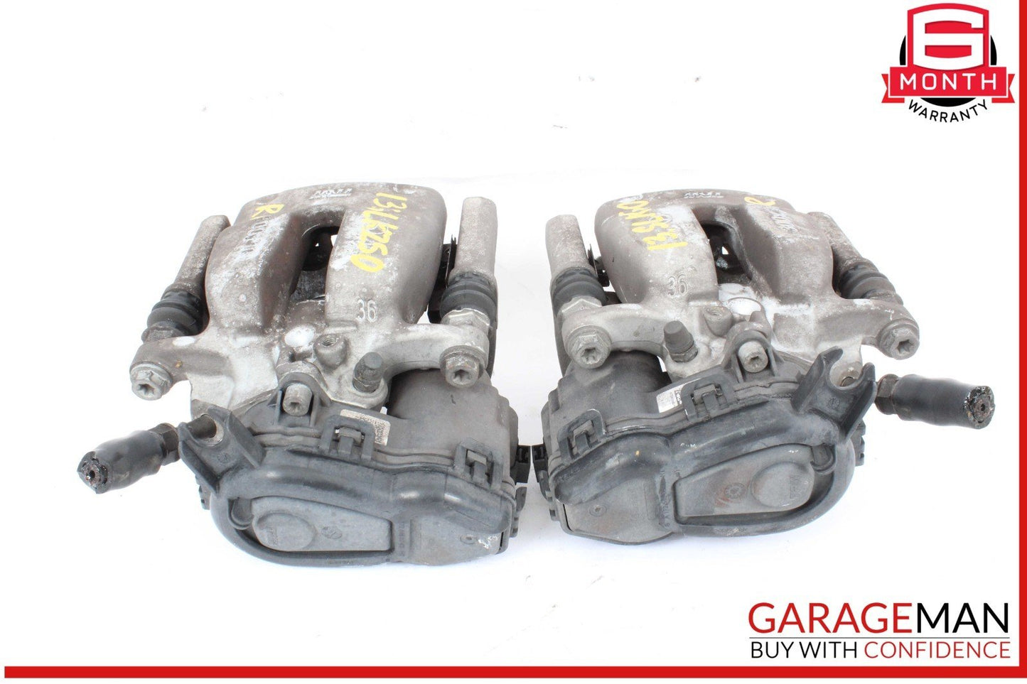 12-20 Mercedes R172 SLK250 SLC43 AMG Rear Brake Calipers Left and Right Set OEM