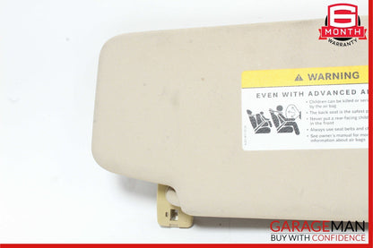 08-14 Mercedes W204 C300 Front Left Driver Side Sun Visor Sunvisor Shade OEM