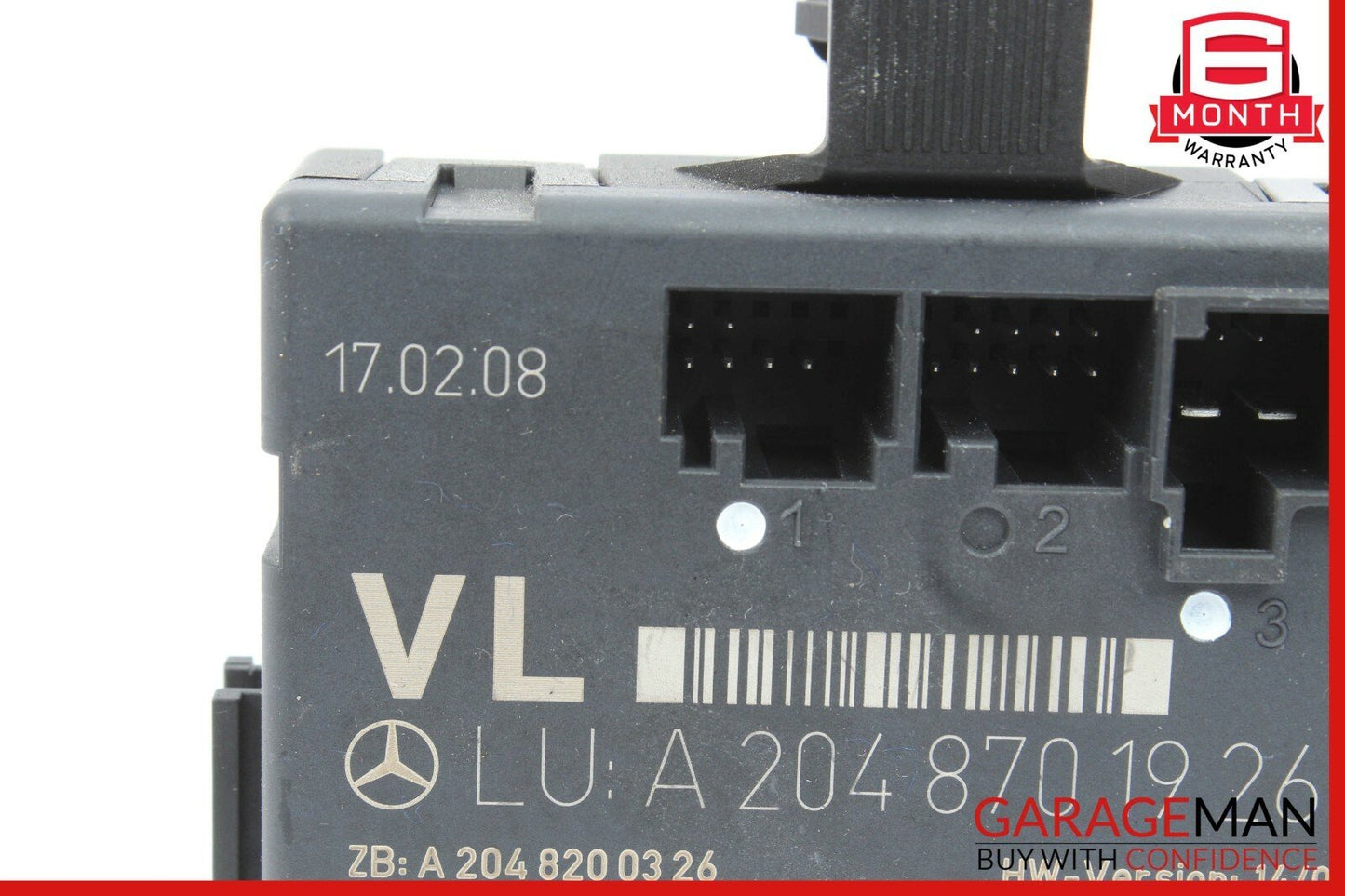 08-14 Mercedes W204 C250 C300 Front Left Side Door Control Module OEM
