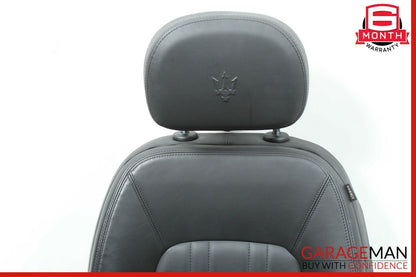 14-17 Maserati Ghibli Front Left Side Complete Seat Cushion Assembly Black OEM