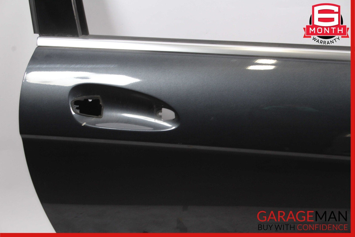 12-14 Mercedes W204 C250 C350 Coupe Front Right Side Exterior Door Shell Gray