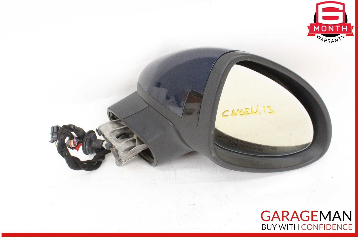 11-14 Porsche Cayenne 958 AWD Front Right Side Door Rear View Mirror OEM