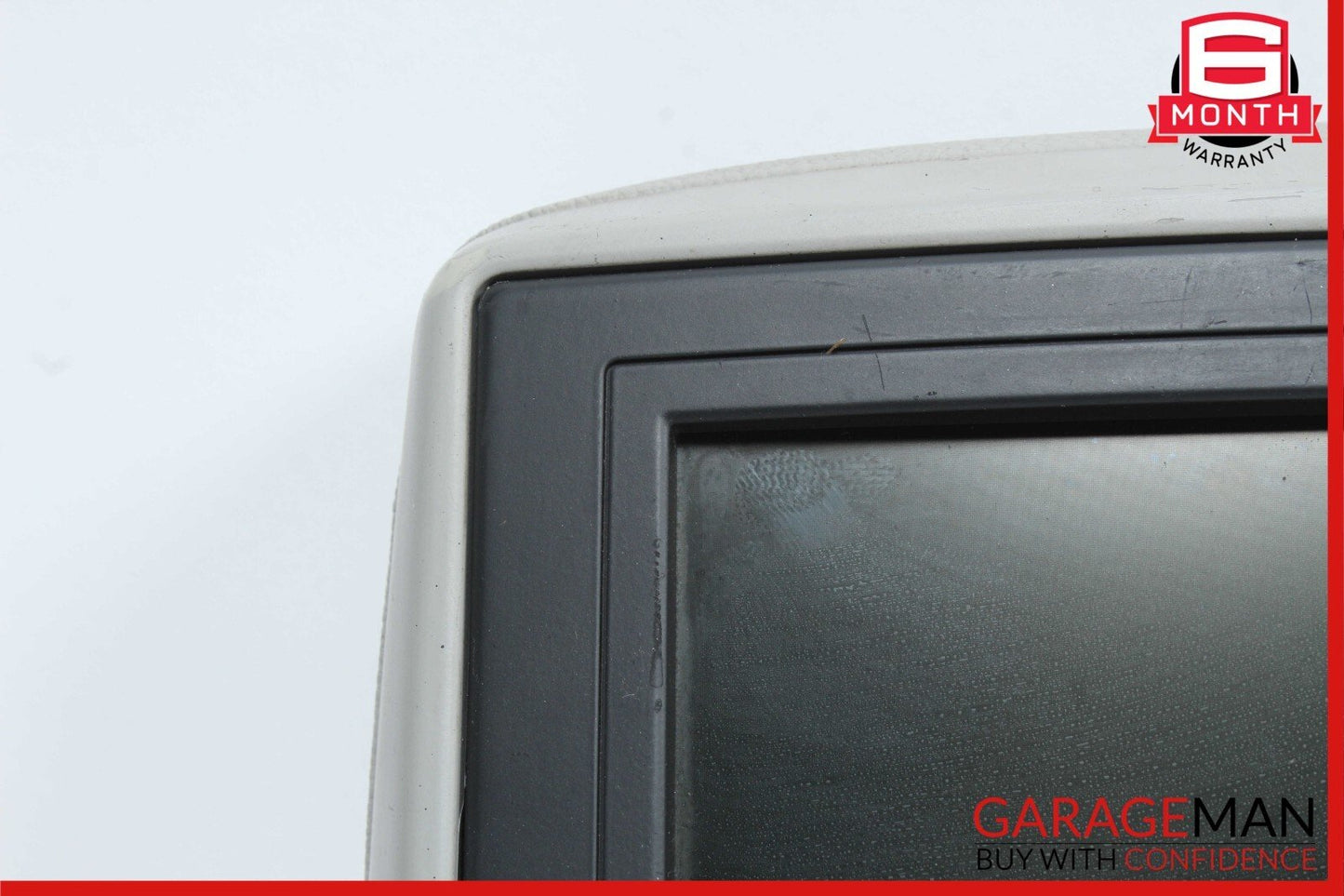 07-12 Mercedes GL450 R320 ML450 Seat Headrest Screen Monitor Display Trim Gray