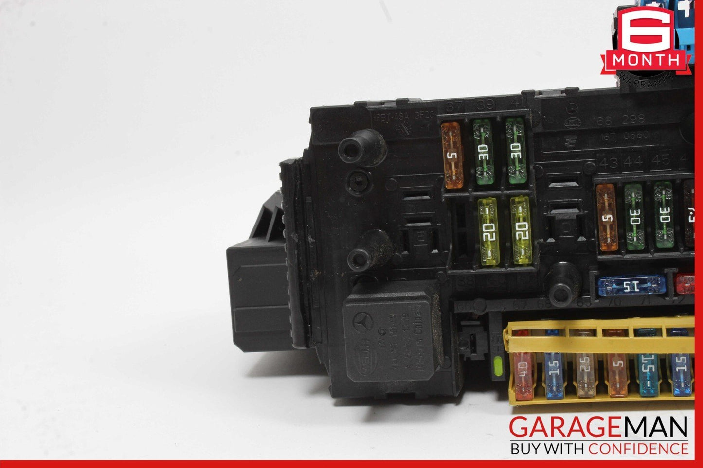 10-18 Mercedes W212 E350 E400 CLS550 Rear SAM Fuse Box Relay Control Module Assy