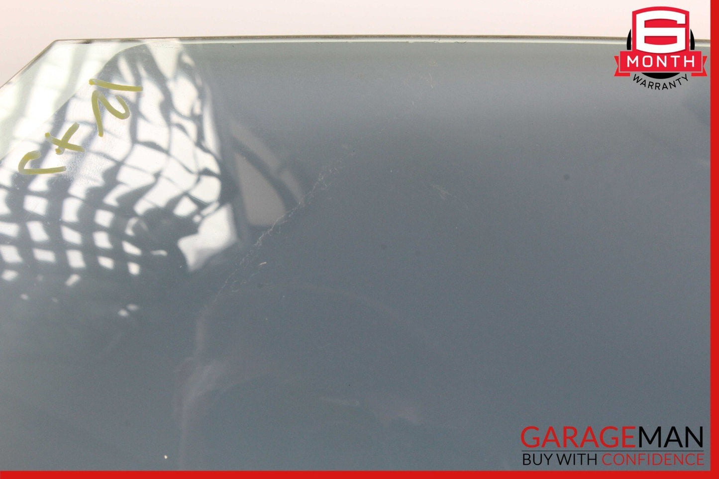 10-19 Jaguar XJ XJR Front Left Driver Side Door Window Glass OEM