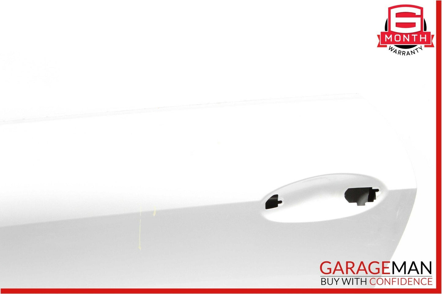 05-11 Mercedes R171 SLK350 Front Left Driver Side Exterior Door Panel Silver