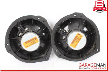 08-18 Mercedes W204 C350 Front Left & Right Door Audio Speaker Set of 2 Pc OEM