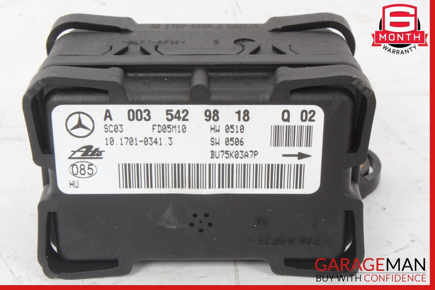 05-09 Mercedes W203 C230 CLK500 Yaw Turn Rate Speed Sensor Module Unit OEM