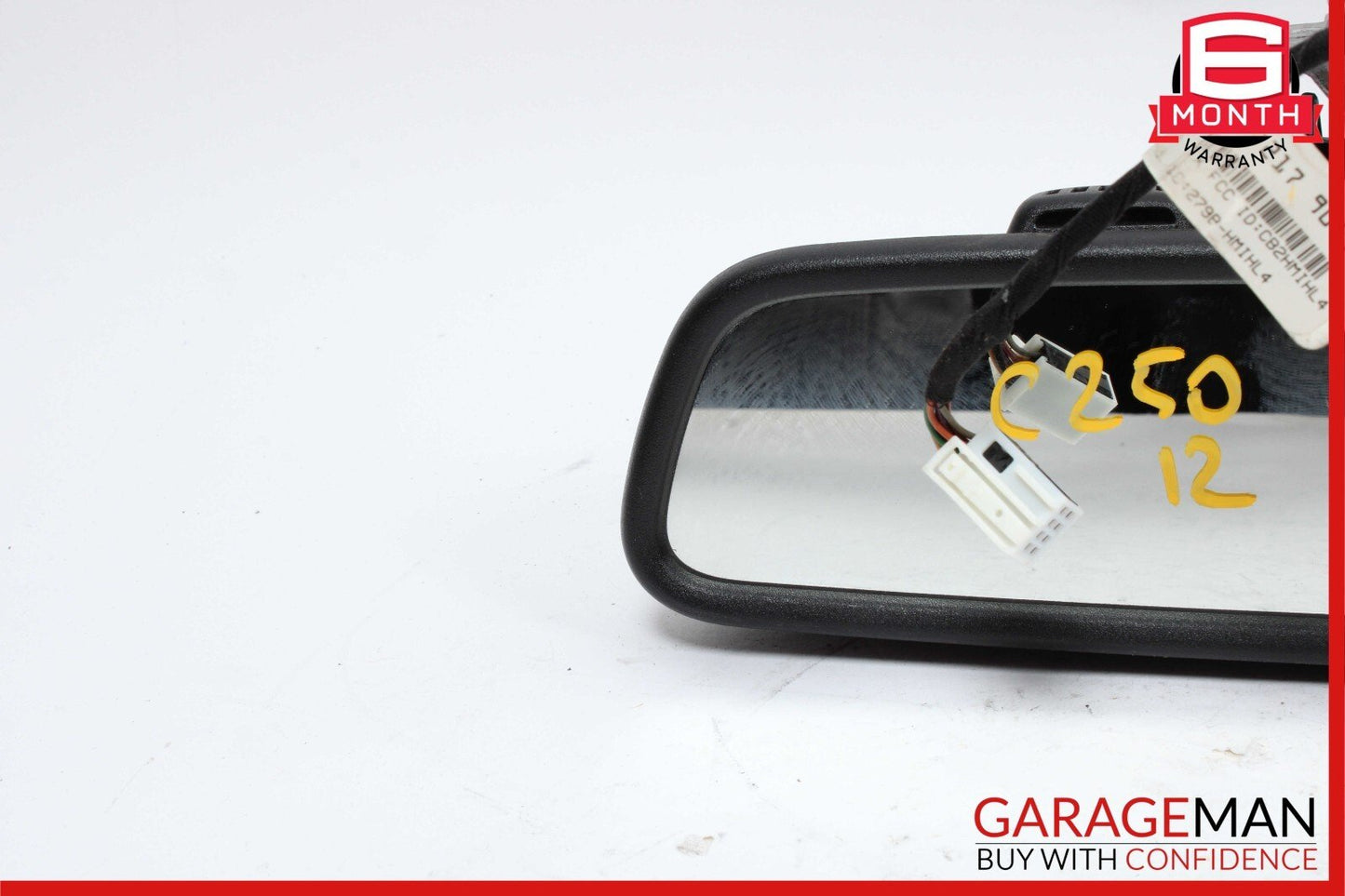 10-16 Mercedes W204 C250 C300 Front Top Upper Rear View Mirror Assembly OEM