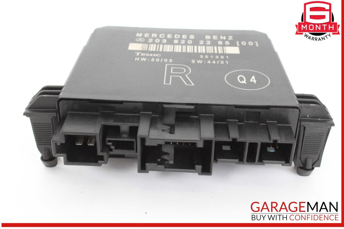 01-07 Mercedes W203 C230 C350 Rear Right Side Door Control Module 2038202285