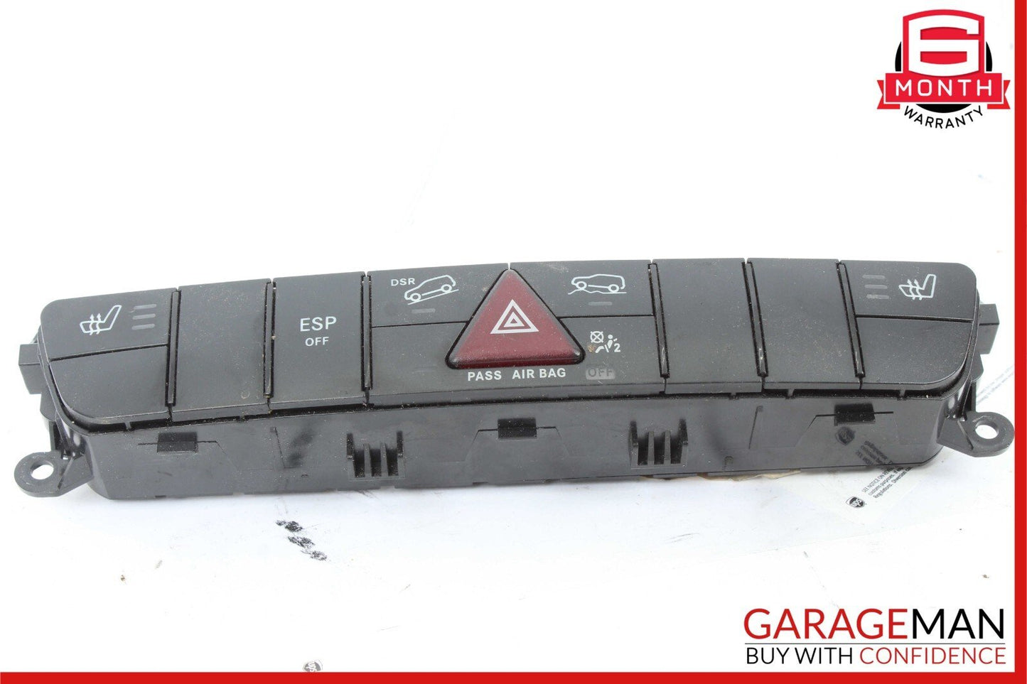 06-12 Mercedes W164 ML550 Center Dash Hazard Light Switch Controller Module OEM