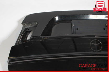 10-16 Mercedes W212 E350 E63 AMG Sedan Rear Trunk Lid Deck Shell Panel Black OEM