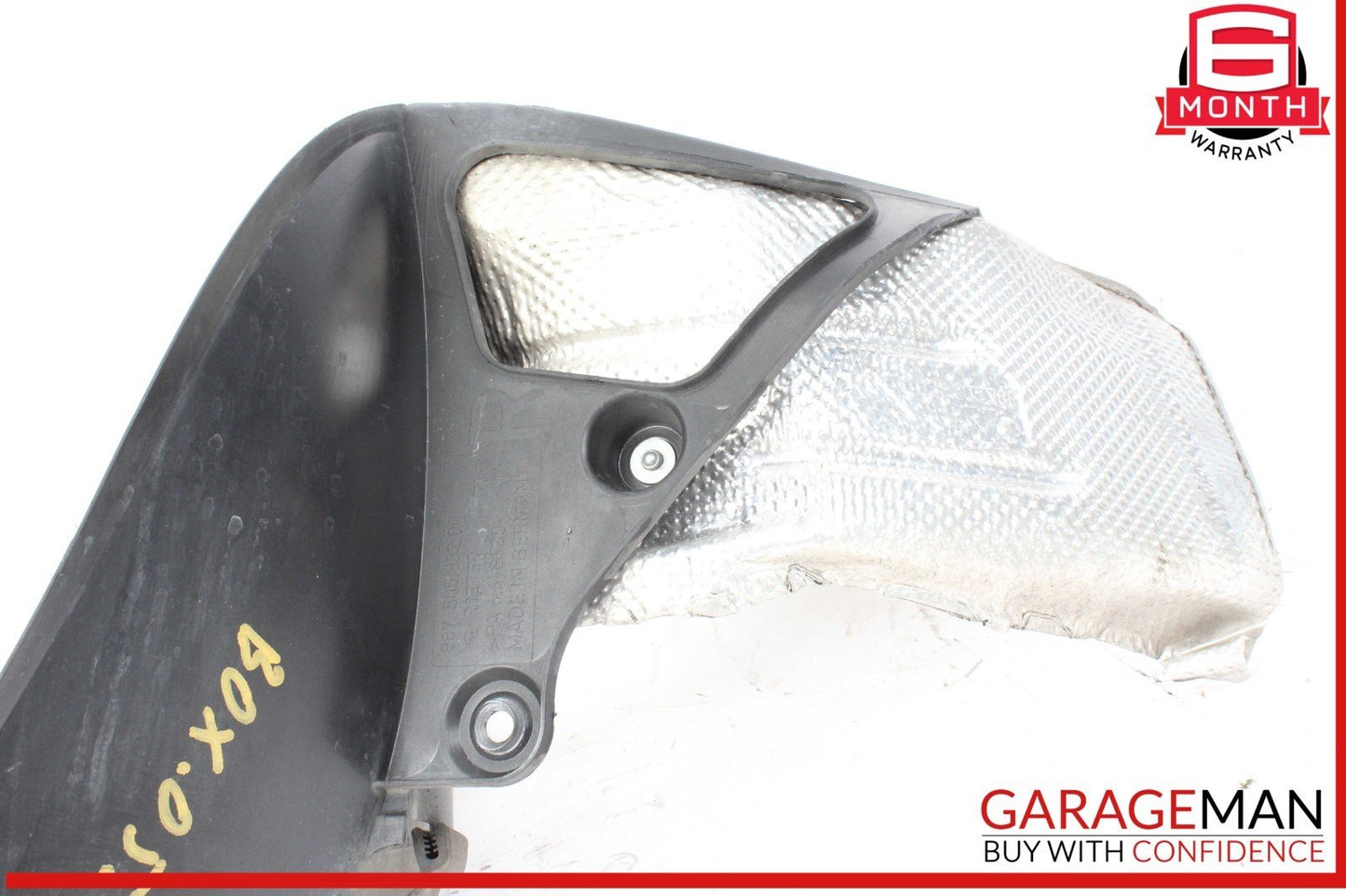 05-08 Porsche Boxster 987 Rear Right Passenger Side Bumper Guide Heat Shield OEM