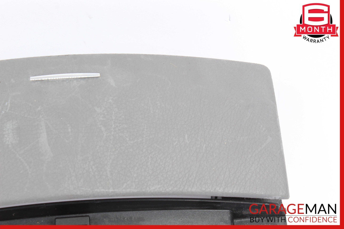 07-13 Mercedes W221 S550 S450 Center Console Dashboard CD Player Cover Gray OEM