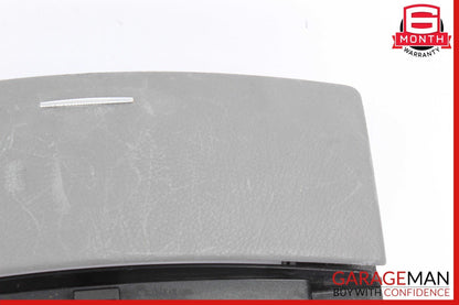 07-13 Mercedes W221 S550 S450 Center Console Dashboard CD Player Cover Gray OEM