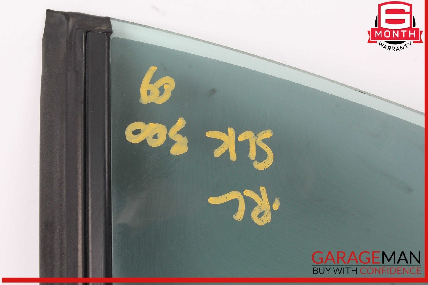 05-11 Mercedes R171 SLK300 Rear Left Side Door Quarter Window Glass OEM
