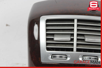 07-13 Mercedes W221 S550 S600 Rear Center Console AC A/C Air Vent Trim OEM