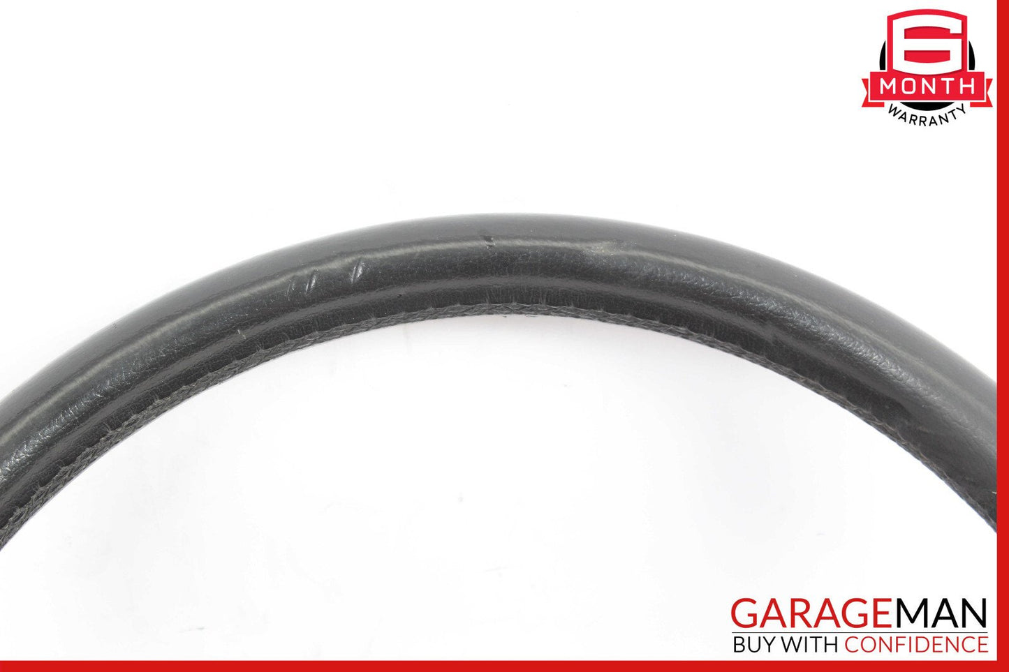 03-09 Mercedes R230 SL500 CLK350 Driver 4 Spoke Steering Wheel Leather Black OEM