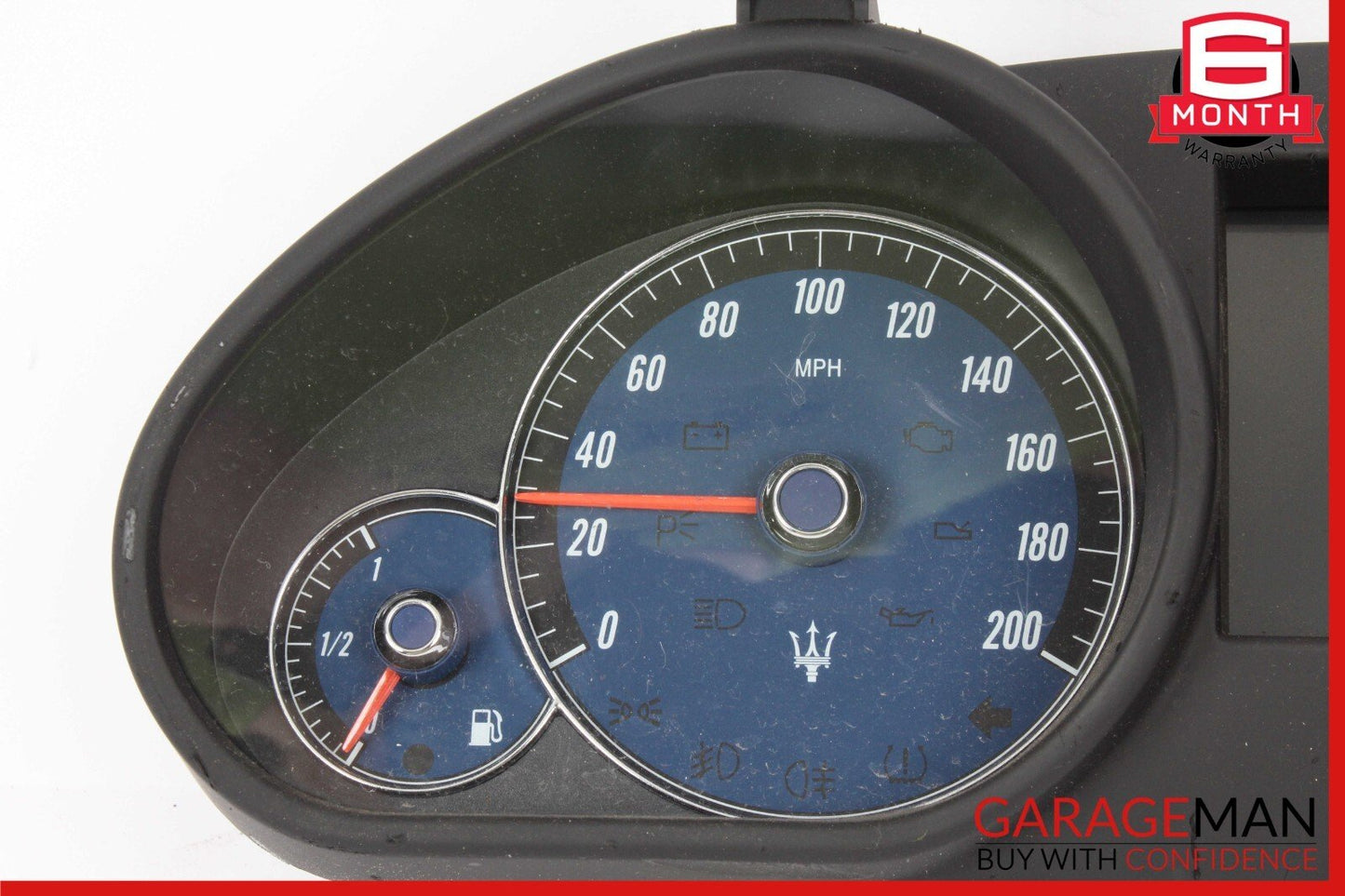 08-11 Maserati GranTurismo M145 Instrument Cluster Speedometer OEM