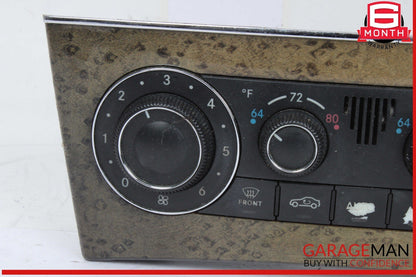 06-09 Mercedes W203 C230 Heater AC A/C Climate Control Panel 2038304285 OEM
