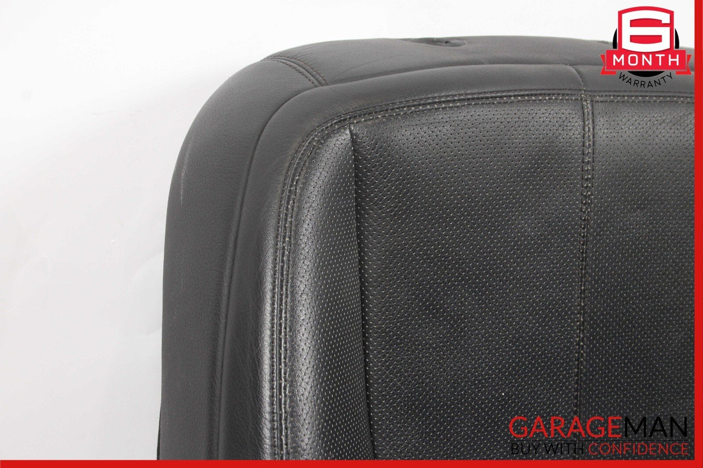 07-09 Mercedes W221 S450 S550 Front Left Side Top Upper Seat Cushion Cover Black