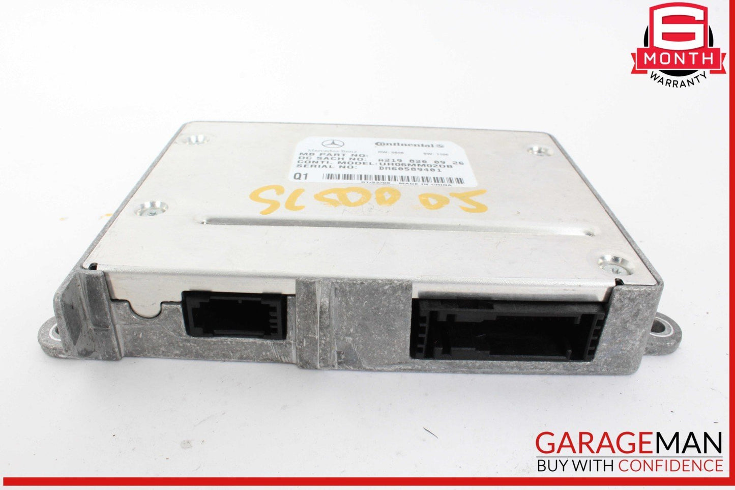 06-12 Mercedes R230 SL500 GL450 Communication Control Module 2198200926 OEM