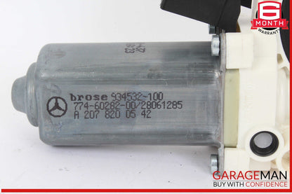 10-20 Mercedes W212 E350 E550 Front Left Window Regulator Motor 2078200542 OEM