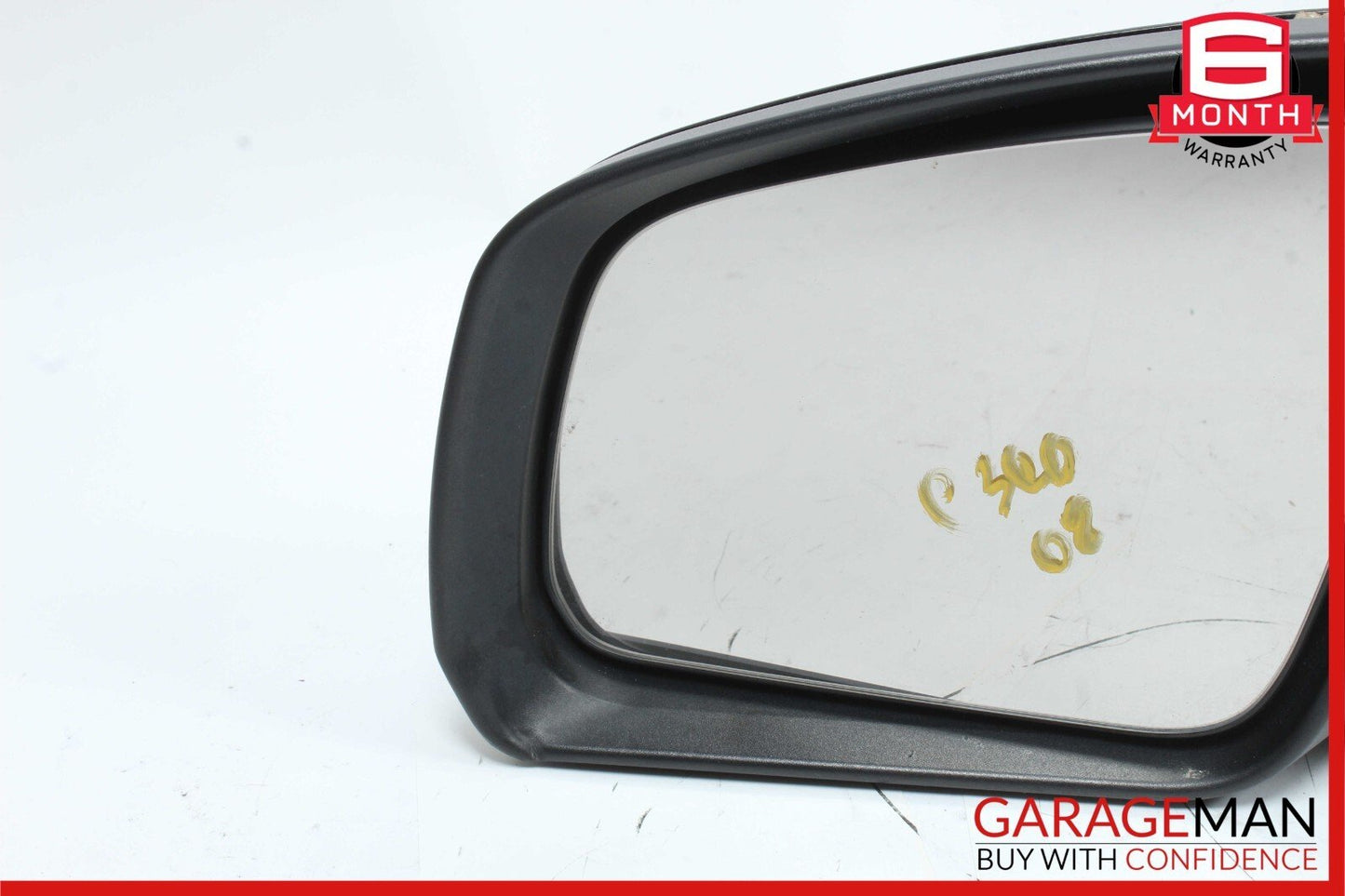 08-09 Mercedes W204 C300 C350 Front Left Side Mirror Door Rear View Black OEM
