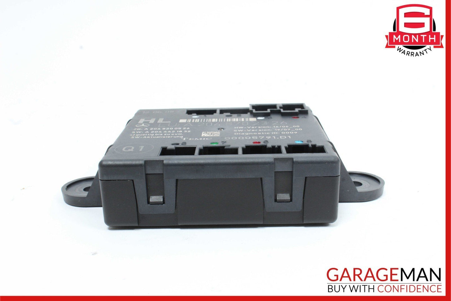 08-18 Mercedes W204 C300 CLS550 GLK350 Rear Left Side Door Control Module OEM
