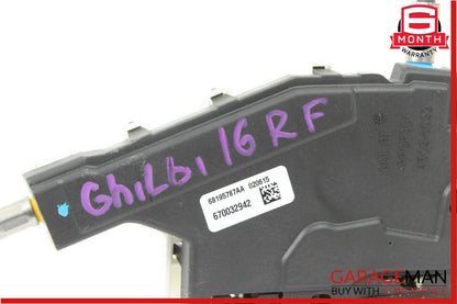 14-17 Maserati Ghibli Front Right Passenger Door Lock Latch Actuator Mechanism