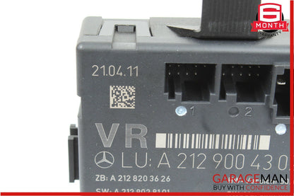 08-15 Mercedes W204 C250 C63 AMG Front Right Passenger Side Door Control Module